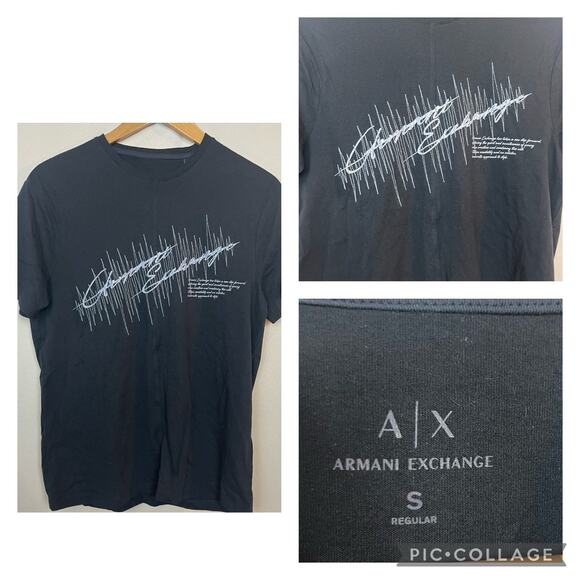 Armani Exchange Men’s T- Shirt size S NWT - Picture 1 of 9